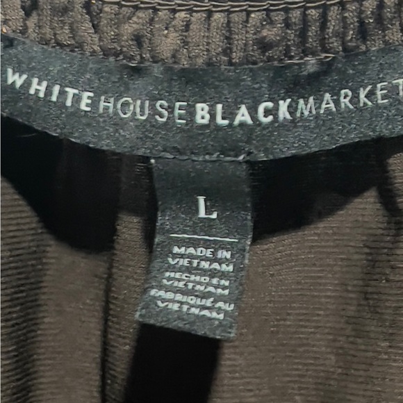 White House Black Market Elegant Brown Women's Top Size Large - Picture 6 of 6